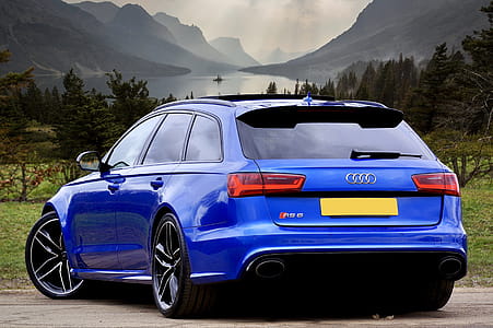 Photo of Blue Audi RS 6 thumbnail