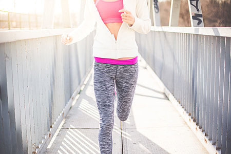 Fitness Girl Jogging Morning Run thumbnail