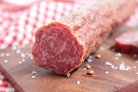 selective focus photo of meat on brown slab thumbnail