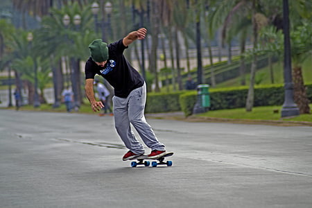 person riding on skateboard thumbnail
