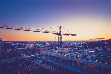 red construction crane thumbnail