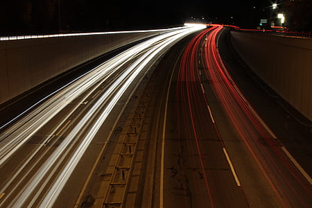 time-lapse photography of road thumbnail