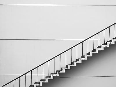 white and black staircase thumbnail
