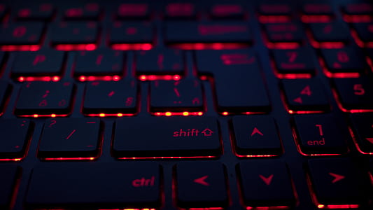 macro photography of computer keyboard thumbnail