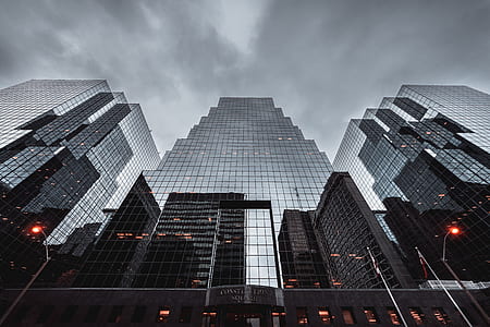 low angle photography of buildings thumbnail