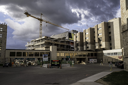 Construction going on at the University of Saskachewan in Saskatoon thumbnail