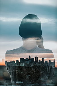 man wearing city skyline graphic shirt thumbnail