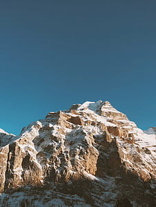 landscape photography of brown mountain thumbnail