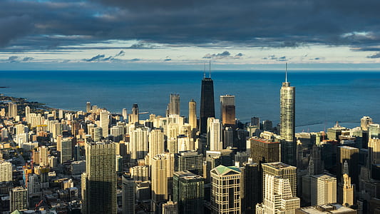 landscape photo of city buildings thumbnail