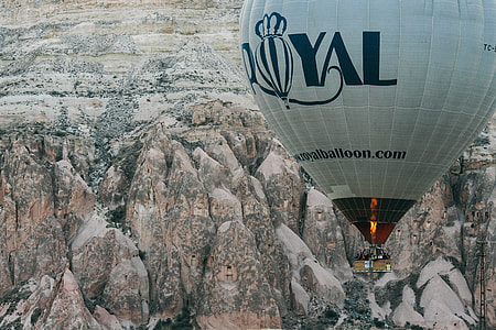gray and black Royal hot air balloon thumbnail