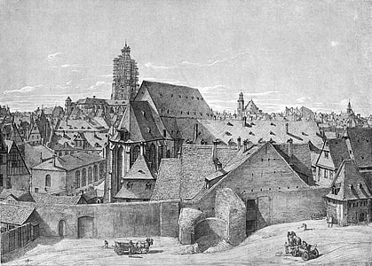 City of Frankfurt, Germany in 1872 thumbnail