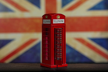 red telephone booth clip art thumbnail