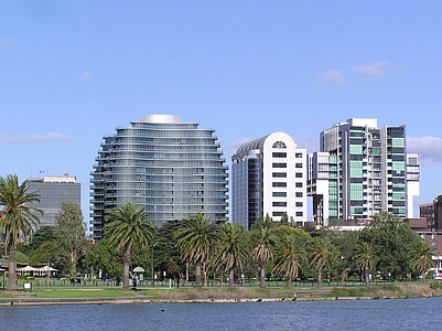 Skyline at the YVE Apartment in Melbourne, Victoria, Australia thumbnail