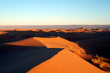 photography of desert during sunset thumbnail
