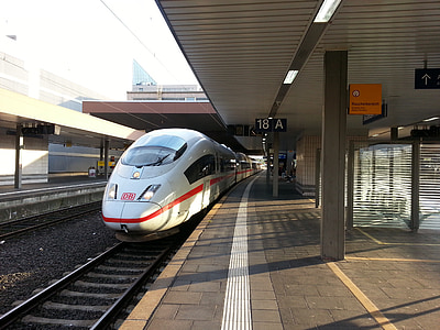 bullet train on railway during daytime thumbnail