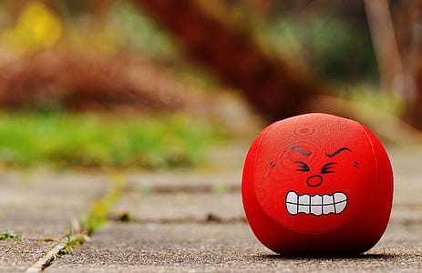 red stress ball thumbnail