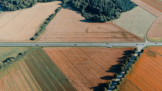 aerial view of farm fields thumbnail