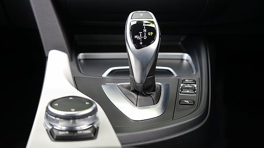vehicle gearshift lever greyscale photo thumbnail