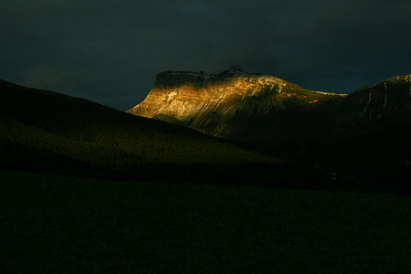 landscape photography of brown mountain thumbnail