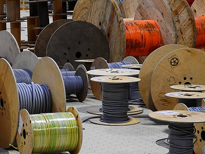 spool of wire lot thumbnail