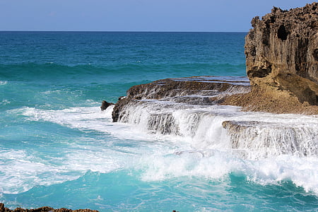 rock formation by the sea thumbnail