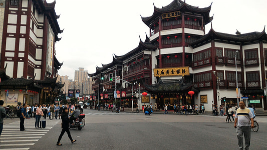 Market In Shang Hai, Chinese Architect thumbnail