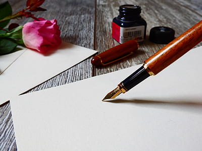 love, romantic, notebook, pen thumbnail