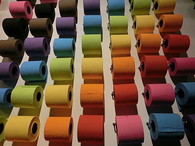 assorted-color toilet papers thumbnail