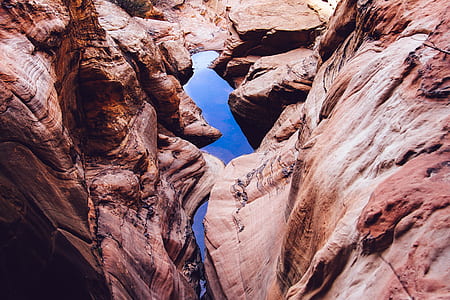 brown cavern during daytime thumbnail