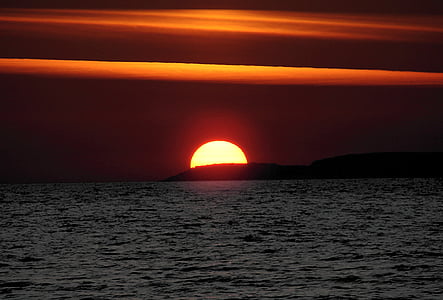 time lapse photography of sunset thumbnail
