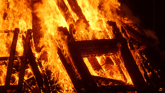 bonfire illustration thumbnail