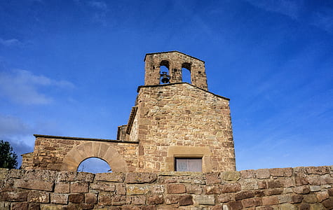 gray brick wall tower thumbnail