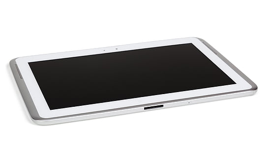 white tablet computer illustration thumbnail
