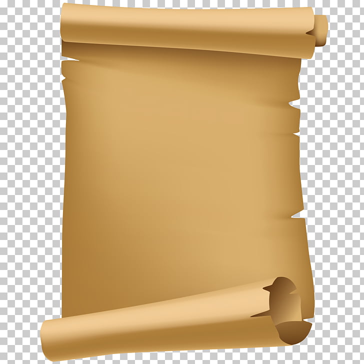 Paper Scroll Stock photography, parchment, brown scroll paper illustration PNG clipart