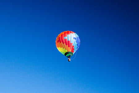multicolored hot air balloon thumbnail