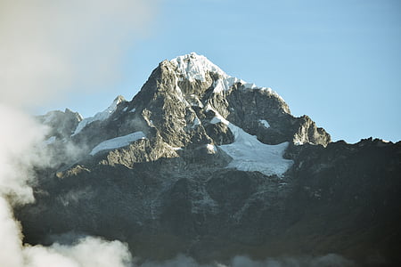 landscape photography of snow-covered mountain thumbnail