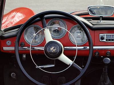 empty Alfa Romeo vehicle interior thumbnail