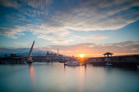 sea, dawn, landscape, nature thumbnail