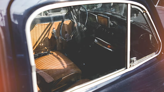 black vehicle interior view thumbnail