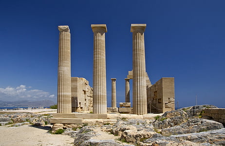 three columns with ruined structure thumbnail