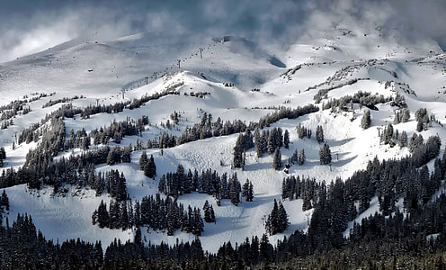 Mount Hood Ski Slopes in Oregon thumbnail