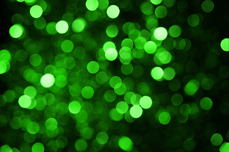 green bokeh lights thumbnail