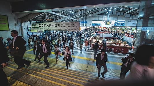 people walking inside building thumbnail