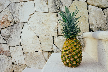 pineapple fruit on stairs thumbnail