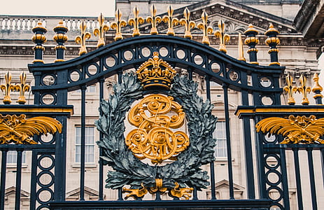 Close-Up of Gate of Buckingham Palace thumbnail