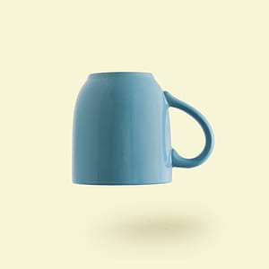blue ceramic mug thumbnail