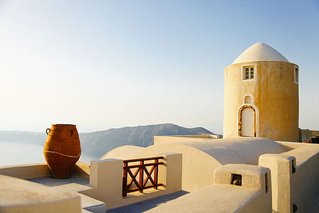 white and brown concrete house thumbnail