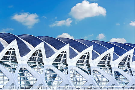 clouds, building, construction, roof thumbnail