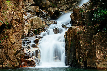 nature, water, rocks, creek thumbnail