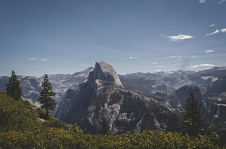 green trees on top of the mountain thumbnail